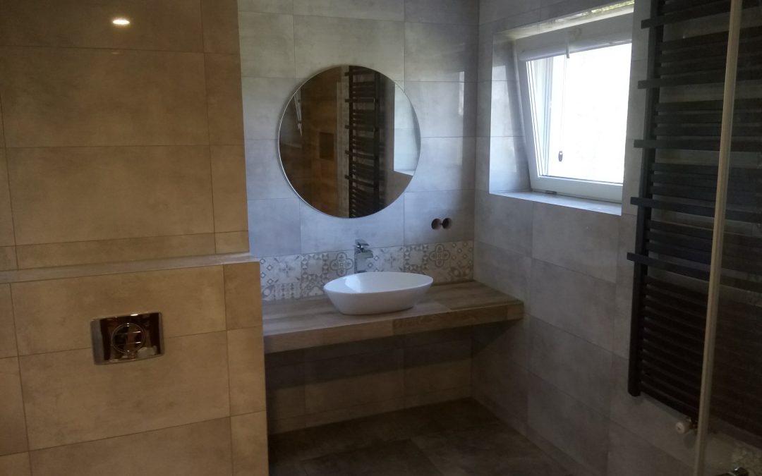 Łazienka z ogrzewaniem elektrycznym podłogi